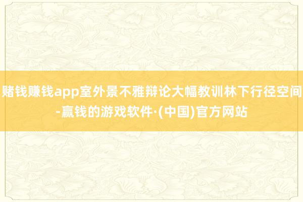 赌钱赚钱app室外景不雅辩论大幅教训林下行径空间-赢钱的游戏软件·(中国)官方网站