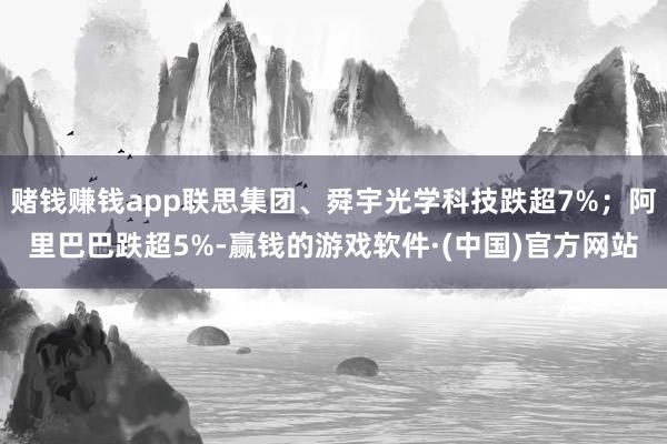 赌钱赚钱app联思集团、舜宇光学科技跌超7%；阿里巴巴跌超5%-赢钱的游戏软件·(中国)官方网站