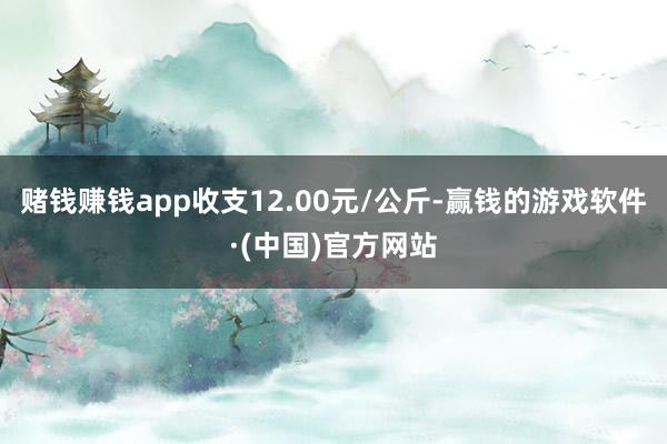 赌钱赚钱app收支12.00元/公斤-赢钱的游戏软件·(中国)官方网站
