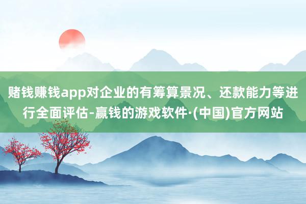 赌钱赚钱app对企业的有筹算景况、还款能力等进行全面评估-赢钱的游戏软件·(中国)官方网站