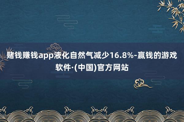 赌钱赚钱app液化自然气减少16.8%-赢钱的游戏软件·(中国)官方网站