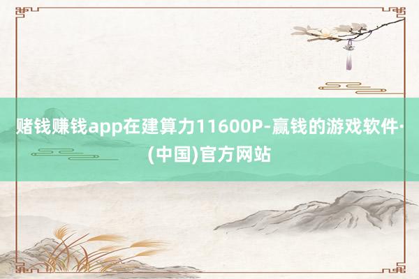 赌钱赚钱app在建算力11600P-赢钱的游戏软件·(中国)官方网站